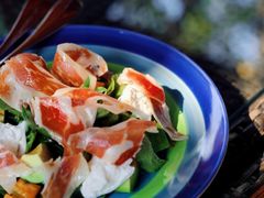 波尔凯塔火腿菠菜色拉-杭州西子湖四季酒店-WL BISTRO西湖餐厅(灵隐路店)