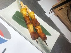 猪五花烤凤梨-火山屋台(新街口店)