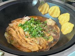 -北京龙庆四季香农家饭庄·灶台鱼·碳烤虹鳟鱼(龙庆峡店)