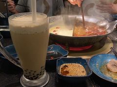 大红袍珍珠奶茶-湊湊火锅·茶憩(打浦桥日月光店)