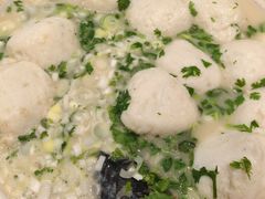 老火鱼丸汤-滨海小渔村·海肠捞饭·鲅鱼水饺·特色老火鱼丸汤(华田店)