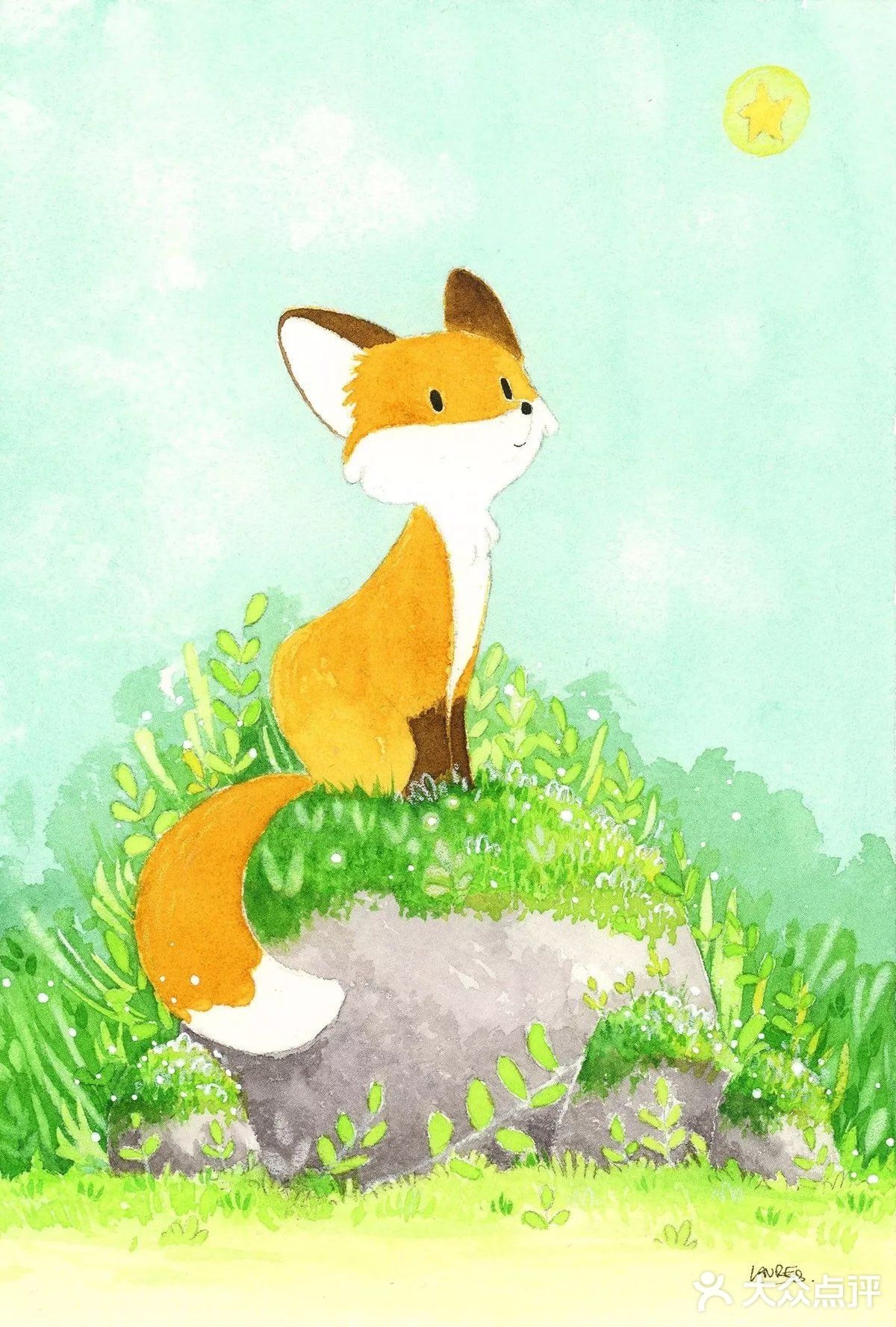 超暖萌的小动物插画,太治愈了!