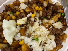干免治牛肉饭-喜莲咖啡