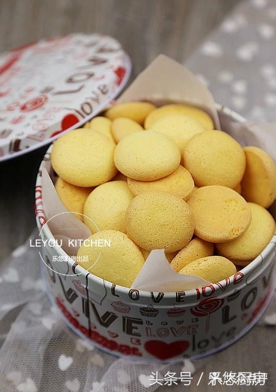 宅家学做蛋黄饼干