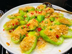 蒜蓉粉丝蒸丝瓜-喜粤8号(四海唐人街店)