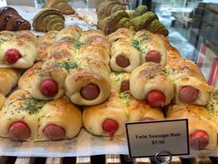 Twin&nbsp;Sausage&nbsp;Bun-Top Impression Bakery Wolli Creek