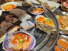 -围炉肉舍•炭烤活鳗•丹东海鲜烤肉(步行街店)