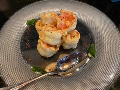 珊汁芝麻虾-杭州西子湖四季酒店·金沙厅