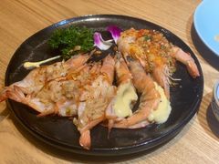 蒜蓉铁板虾-甄花精致料理自助(城市阳台店)