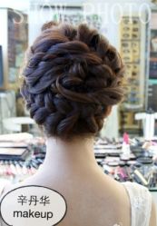 精致的编发-上海彩妆秀摄影设计有限公司