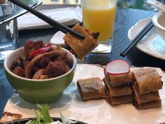 禅寺素鹅拼烧麸-柒园·三十年创意杭帮菜(龙湖滨江天街店)