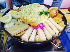 芝士年糕锅-欧巴来了韩式料理