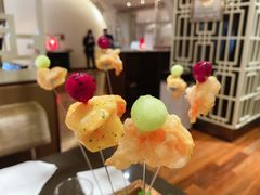 法芥薄荷鲜虾球-北京王府井希尔顿酒店·秦唐中餐厅Chynna