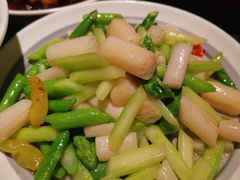芦笋炒藕带-上名堂·鱼头好吃(体育场路店)