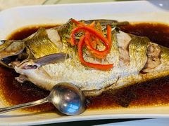 清蒸鲈鱼-新长岭大酒店酒楼