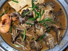 -东来菜馆•手抓海鲜家常菜•海鲜锅贴(鸽子窝店)