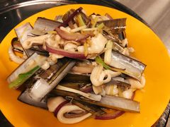 姜葱炒圣子王-东记炭炉·海鲜鸡煲(龙华店)