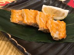 盐烧三文鱼骨-鱼民·现造寿司(育德店)
