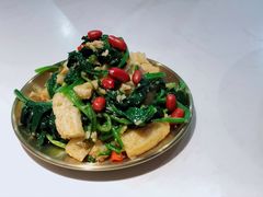 菠菜面筋-董小西的凉皮和椒麻鸡(三元桥店)