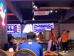 大堂-在老街·淮安大排档·甜麻干煸龙虾·烧烤(河下古镇店)