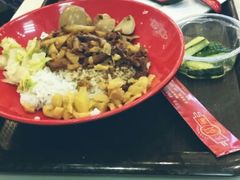 台式卤肉饭套餐。-大圆碗•T骨大排饭(天海店)