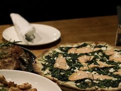 26号烤饼（烟熏三文鱼菠菜芝士）-Secco德式餐吧(南秀村店)