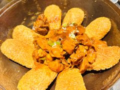 地锅鸡配烧饼-南京大牌档(新街口德基广场店)