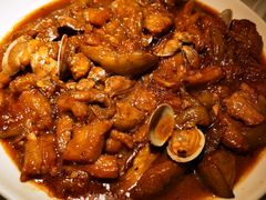 茄子炖蚬子-日丰园海肠水饺·老字号大连海鲜(和平广场店)