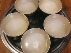 桃子味米酒-包装马车·韩国料理·포장마차