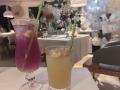 香水柠檬蓝蝴蝶-西缘·我的花和森林·鲜花西餐厅(南长街店)