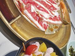 水煎肉-猪啊牛呀羊啊铜盘烤肉(正大广场店)