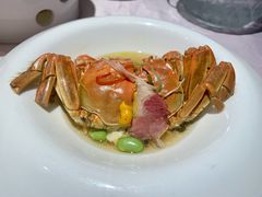 咸肉百叶蒸六月黄-蟹榭·莳鲜(虹桥高岛屋店)