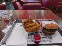 蘑菇芝士汉堡-FATBURGER 特富客汉堡(外交公寓店)