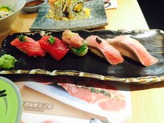 吞拿鱼三色赤酢寿司盛-板长寿司(铜锣湾店)