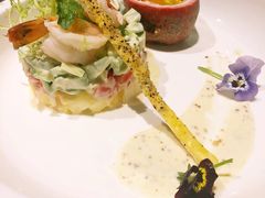鲜虾牛肉果塔塔-巴别塔法餐舍(朝阳店)