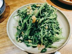 清炒鸡毛菜-兰溪小馆(东直门簋街店)
