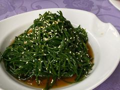 炝拌沙葱-苏莱特色牛骨滩羊手抓馆(长城东街总店)