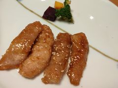 香煎猪颈肉-王鼎精致料理铁板烧(世博源店)