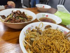 肉丝拌川加猪肝-小狗面馆(河东路店)