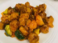 菠萝咕咾肉-功德林素菜饭庄(前门店)