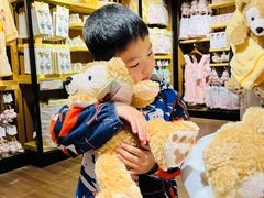 -小镇影院迪士尼小熊Duffy与他的朋友合影地