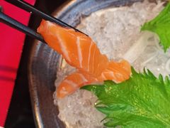 三文鱼刺身-稻早料理美术馆(城阳店)