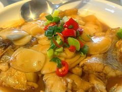 黄鱼烧年糕-朴墅(西湖青芝坞店·杭帮菜·家宴.14年的店)