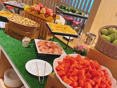 自助取餐区-长沙三景韦尔斯利酒店·Oval全日制餐厅自助餐