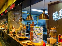 自助取餐区-东方苑自助餐厅(稻香湖景酒店)