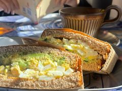 健康羽衣甘蓝牛油果鸡蛋三明治-三忘湖 SWANSEEN(柳荫公园店)