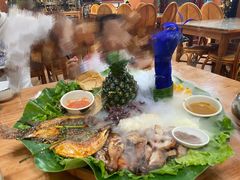 -沐毫傣泐云南菜孔雀宴•手抓饭傣味烧烤(曼听公园店)