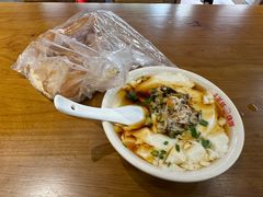 咸豆腐脑-文武王氏烧饼·无矾油条(西溪路店)
