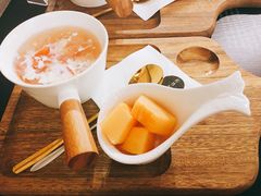 鲜奶雪耳炖木瓜-炖物24章·顺时轻养茶(杭州大厦店)