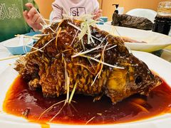 罾蹦鲤鱼-大眼锅贴水饺(河东店)